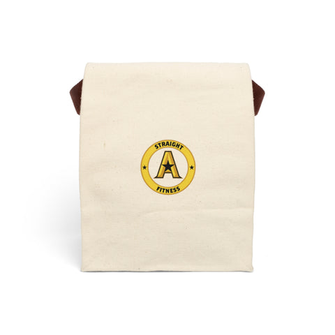 Canvas Lunch Bag With Strap