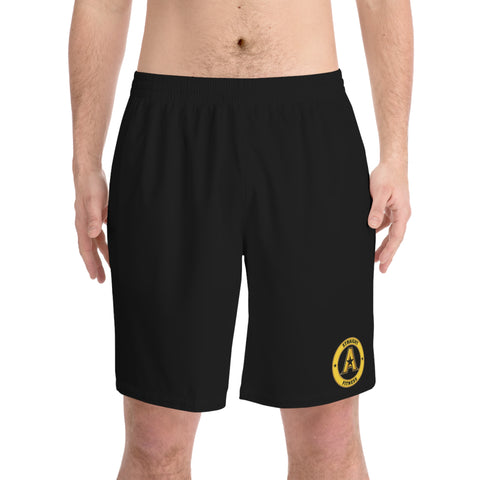 Men's Elastic Beach Shorts (AOP)