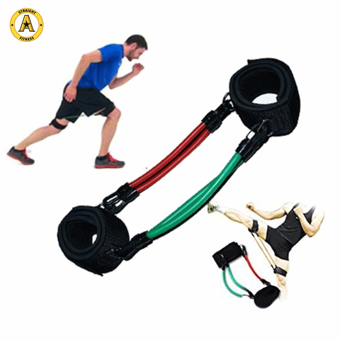 Wellsem Kinetic Speed Agility Training Leg Running Resistance Bands