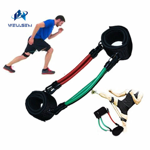 Wellsem Kinetic Speed Agility Training Leg Running Resistance Bands