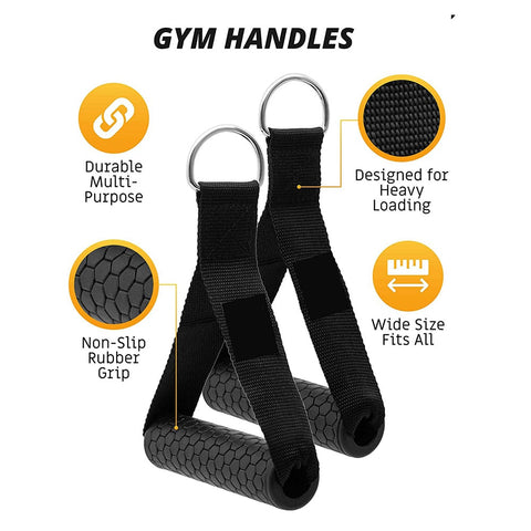 Tricep Rope Cable Pull Down Essential Gym Accessory
